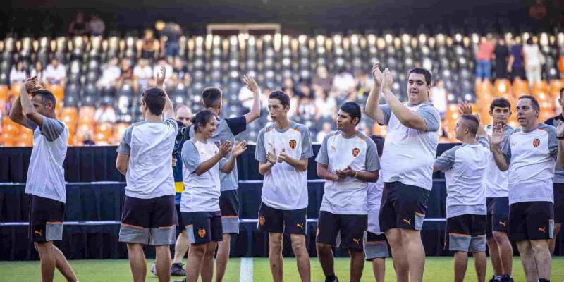 El Valencia CF lucha por la inclusión de la discapacidad intelectual