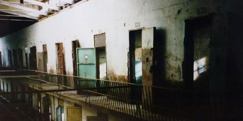 La cárcel de Valparaíso en 2000, donde se recluyó a los presos políticos durante la dictadura de Pinochet 
