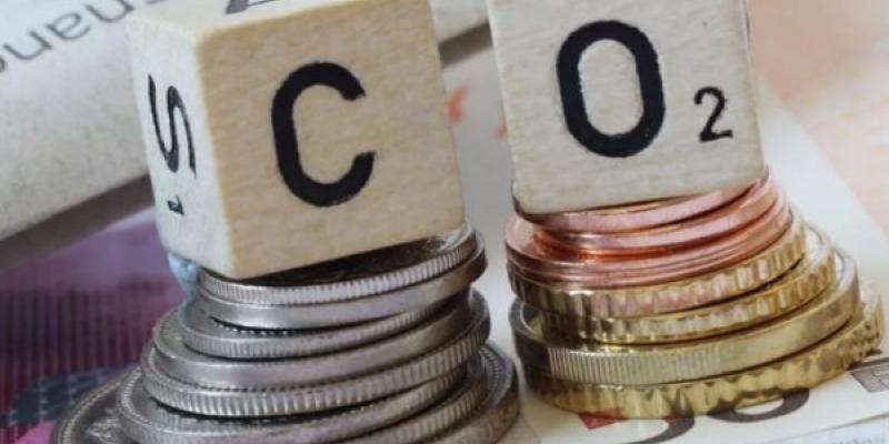 Dados que dicen CO2 ilustrando la política industrial