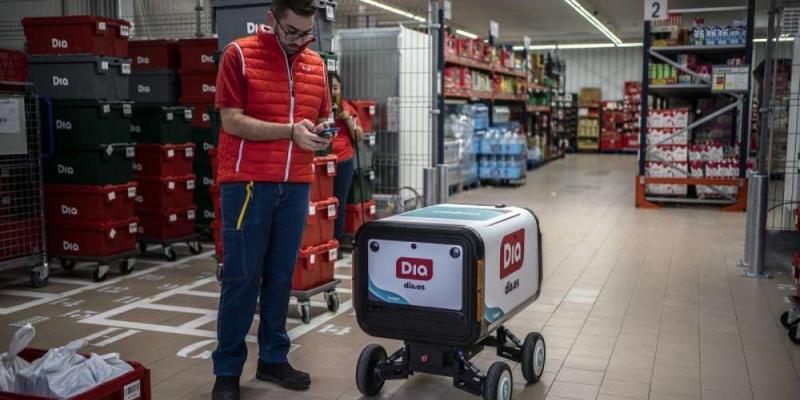Robots de reparto a domicilio