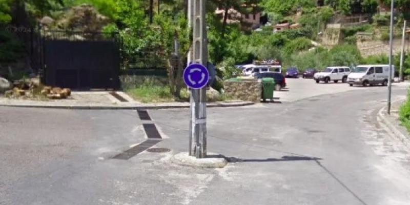 Una de las rotondas más pequeñas de España