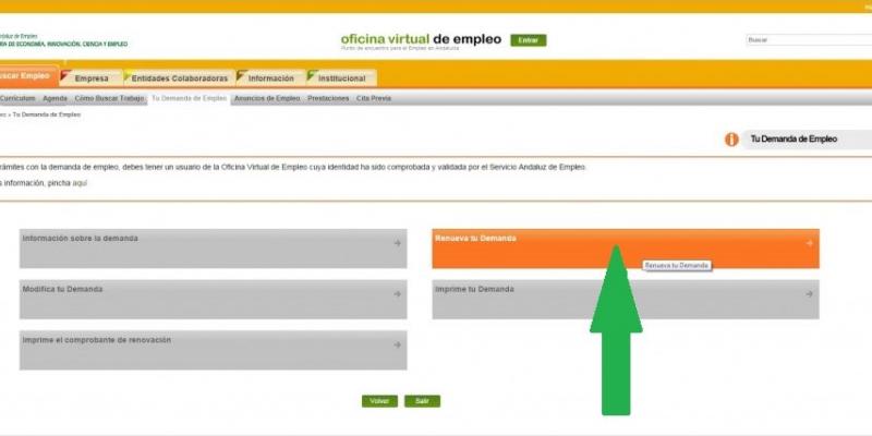 ¿Cómo puedo sellar el paro por Internet?
