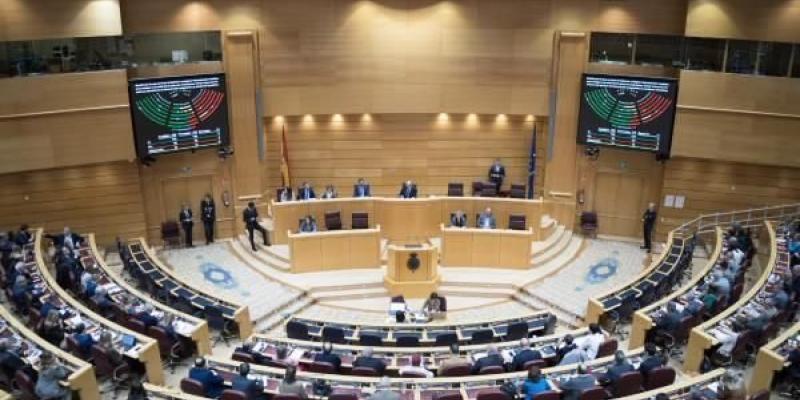 El Senado votando para decir no al despido por discapacidad sobrevenida