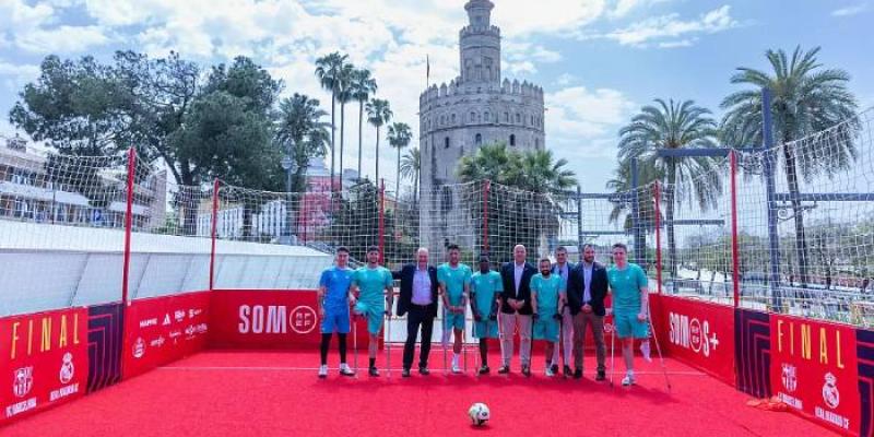 Equipo fútbol inclusivo