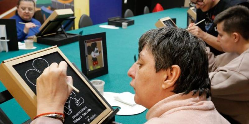 Talleres con personas con discapacidad