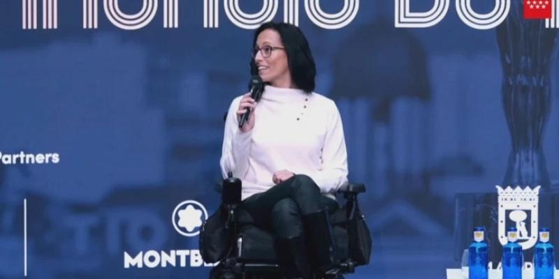 Teresa Perales durante la gala de nominados.