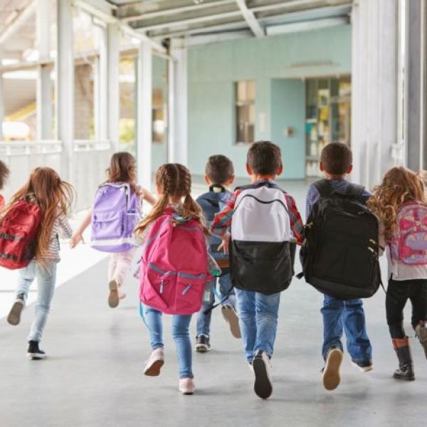 Alumnos en un colegio