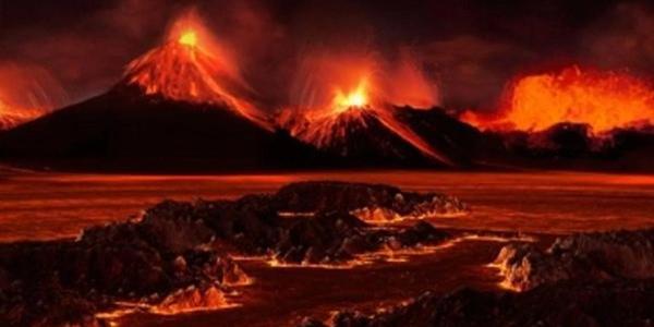 Volcanes en la 'Gran Mortandad'