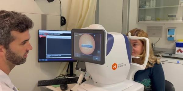 Prueba diagnóstica: retinoscopia