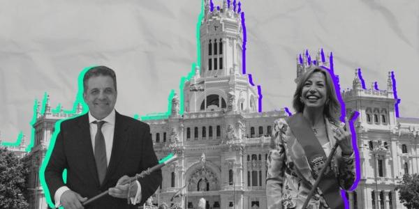 Infografía con un alcalde y una alcaldesa de la web Newtral