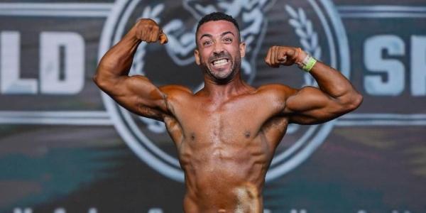 Alex Luz, culturista con parálisis cerebral