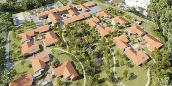 Aldea de Francia adaptada para las personas con Alzheimer