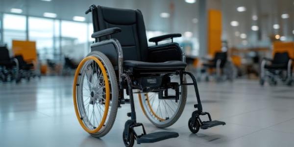 Silla de ruedas, uno de los productos ortoprotésicos gratuitos 