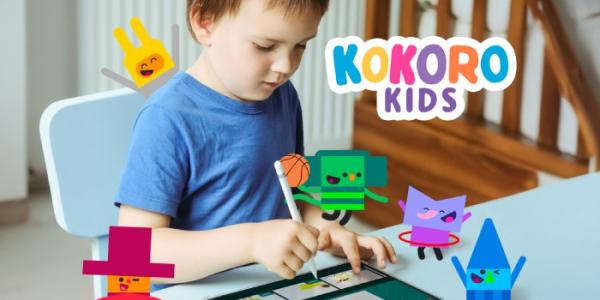 Un niño utiliza la app Kororo Kids | Foto de Apolo Kids