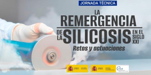 Carátula de la Jornada sobre silicosis 
