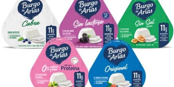 Nueva imagen de los envases de Burgo de Arias