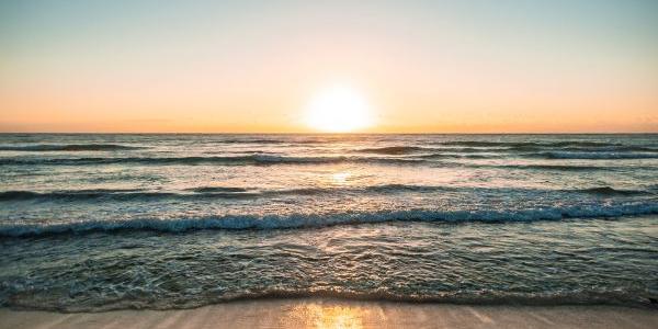 Amanecer en la playa