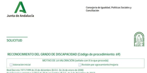 Certificado de discapacidad