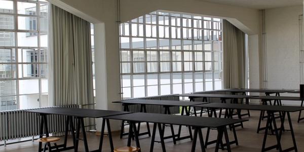 Imagen de un aula de colegio