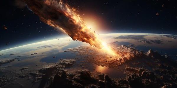 Recreación de cómo el cometa diablo puede tener agua como el de nuestros océanos