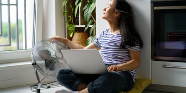 Consumo de energía en función del ventilador