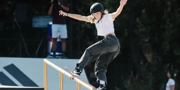 Daniela Terol practicando su pasión