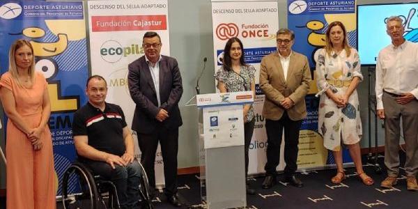 Foto presentación Descenso del Sella Adaptado