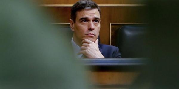 Pedro Sánchez en el Congreso de los diputados