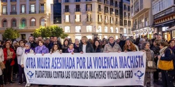 Una manifestación en España por el feminismo y contra la violencia de género