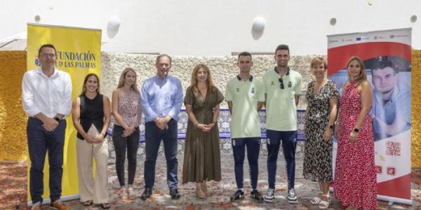 UD Las Palmas se suma a 'EntrenaTalento', para fomentar el empleo de deportistas con discapacidad