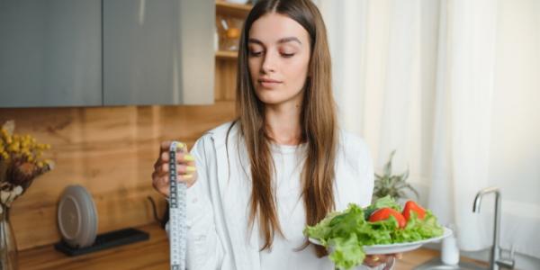 Mujer a dieta