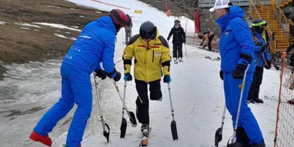 Esquí adaptado en Formigal