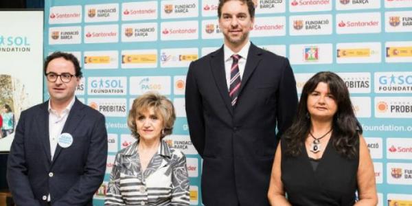 Gasol Foundation presentando el estudio PASOS