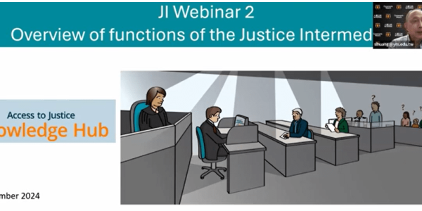 Seminario facilitadores judiciales en Asia.