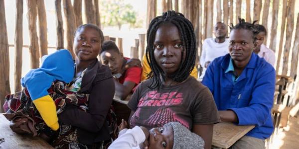 Niñas en Mozambique