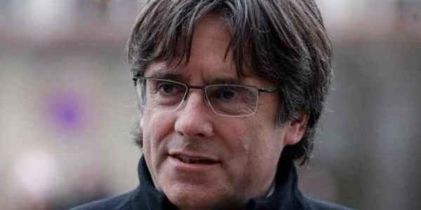 Primer plano del expresidente catalán Carles Puigdemont 