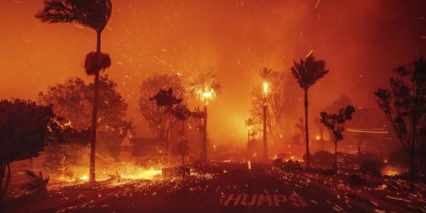 Daños materiales y humanos del incendio de Los Ángeles