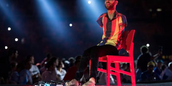 Johnatha Bastos en un escenario