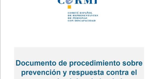 Cartel / Estrategia del Cermi contra el acoso y violencia hacia personas LGTBI+