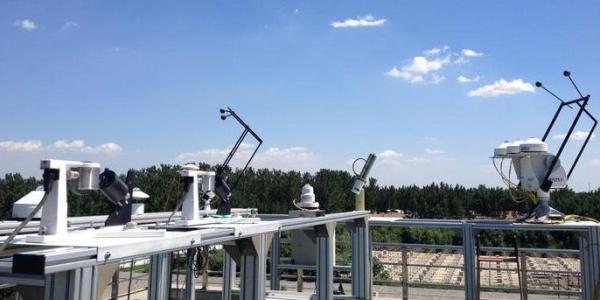 Estación de observación de la física atmosférica y el entorno atmosférico en Xianghe (China)