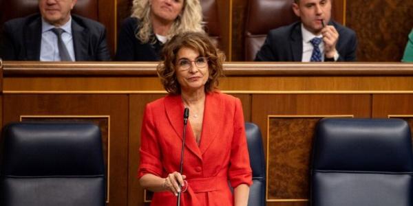 María Jesús Montero en el Congreso de los Diputados