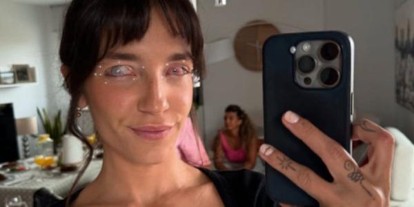 Marta Bustos, influencer con discapacidad visual