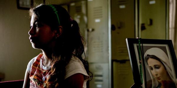 Joven tuvo que huir de la violencia en su país de origen 