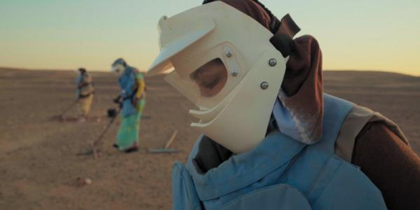 Mujeres desminadoras y el cortometraje del Sáhara