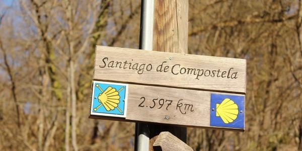Señales del Camino de Santiago