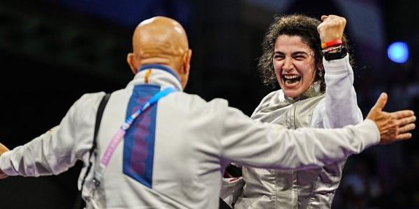 Dos atletas paralímpicos