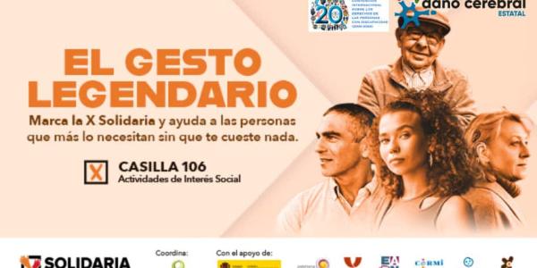 Marca la X Solidaria para la discapacidad