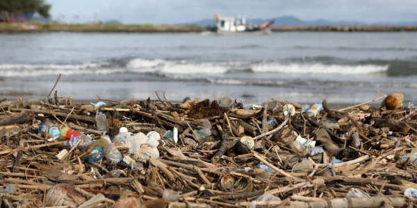 Los océanos y mares reciben toneladas de plástico