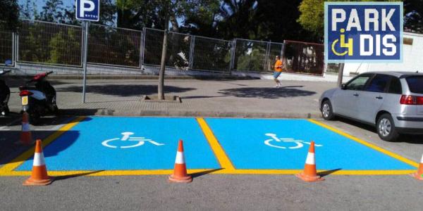 Plazas de aparcamiento PMR