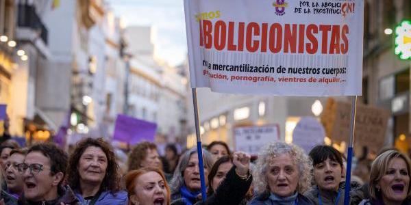 Manifestación del 8M de 2025 en Sevilla. 